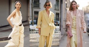 Moda femenina tendencias amarillo