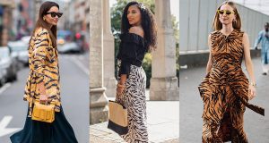 estampado tigre elegante