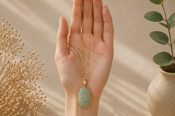 collares de piedras naturales artesanales