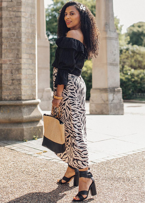 estampado tigre casual