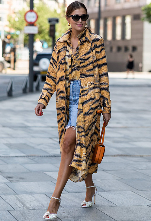 estampado tigre tendencia