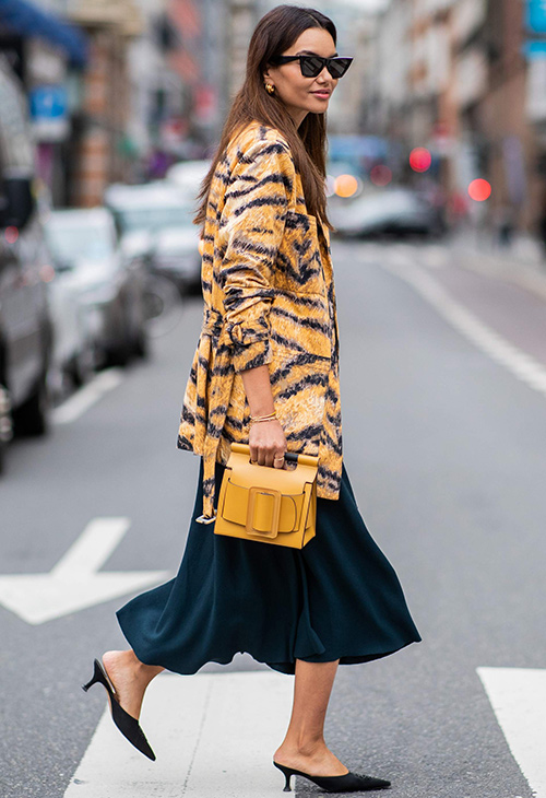 ropa con estampado tigre